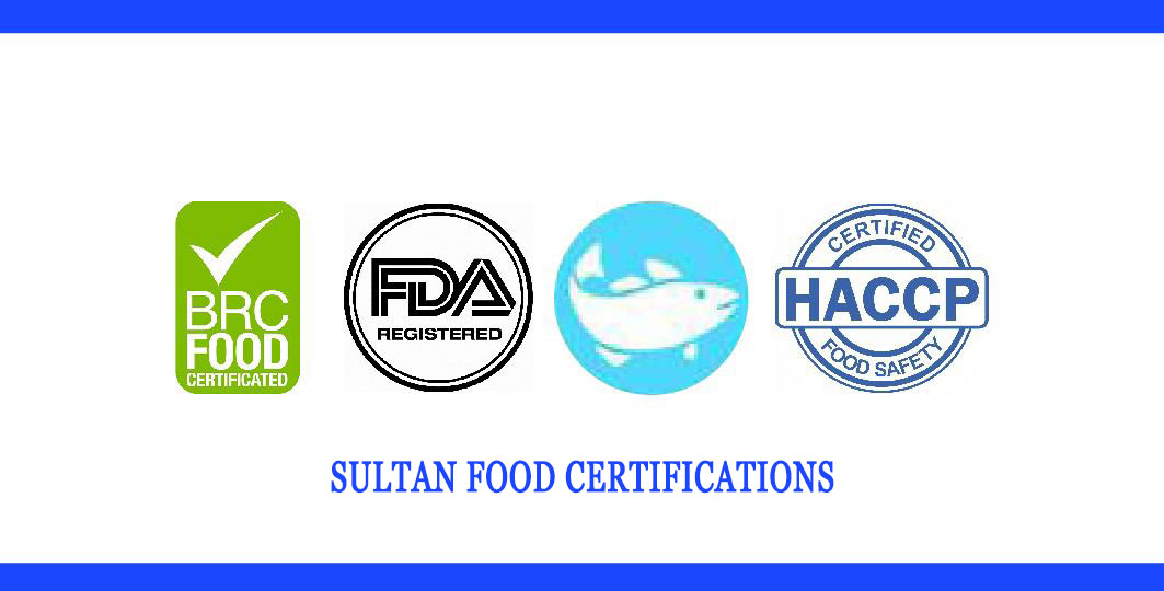 Sultan Food certifications and quality control